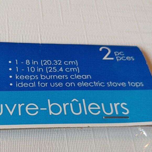 Cooking Concepts Burner Cover Set of 2 NIP - Picture 3 of 4